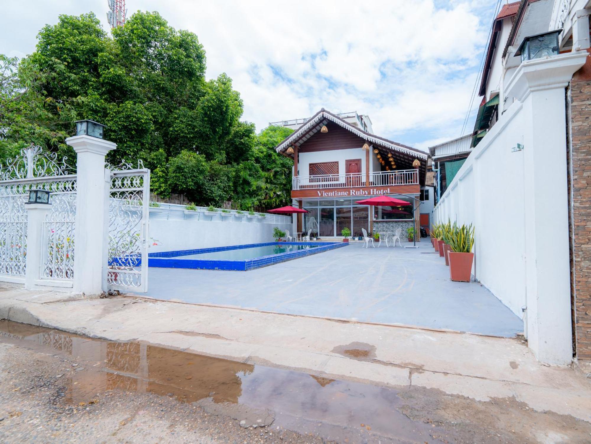 Vientiane Ruby Villa Hotel Dış mekan fotoğraf